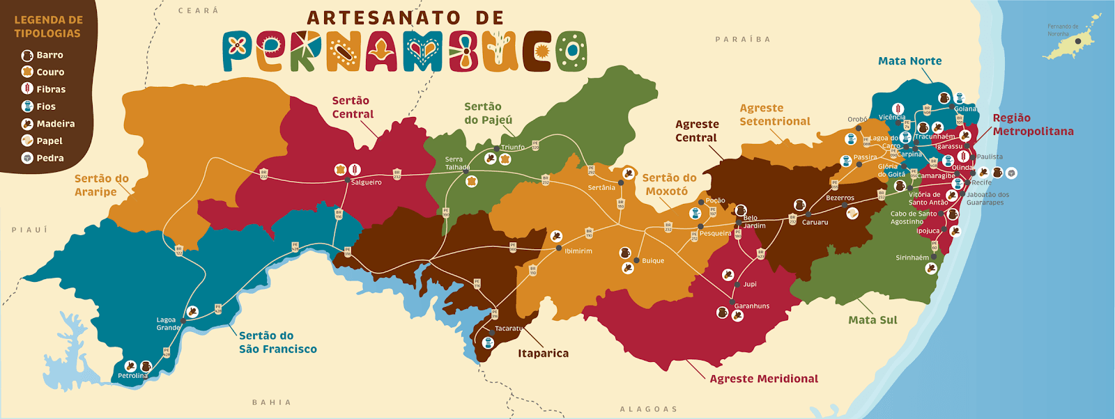 Mapeamento e Diagnóstico do Artesanato de Pernambuco