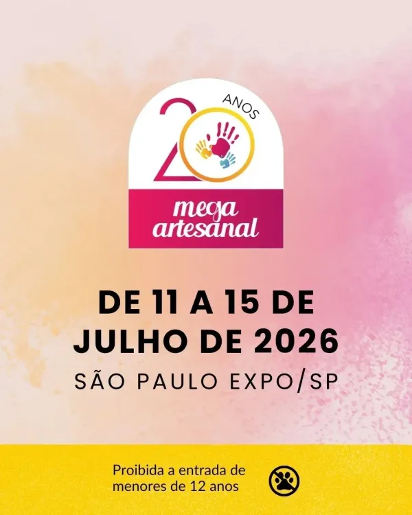 Mega Artesanal 2026 apresenta exposições e tendências no São Paulo Expo 